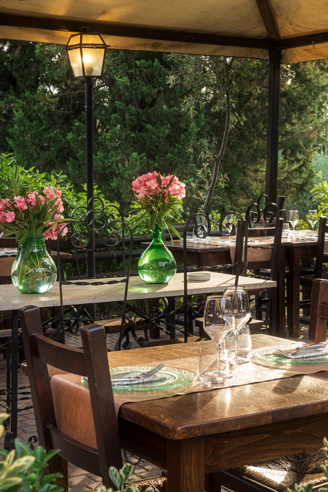 The Restaurant with outdoor terrace